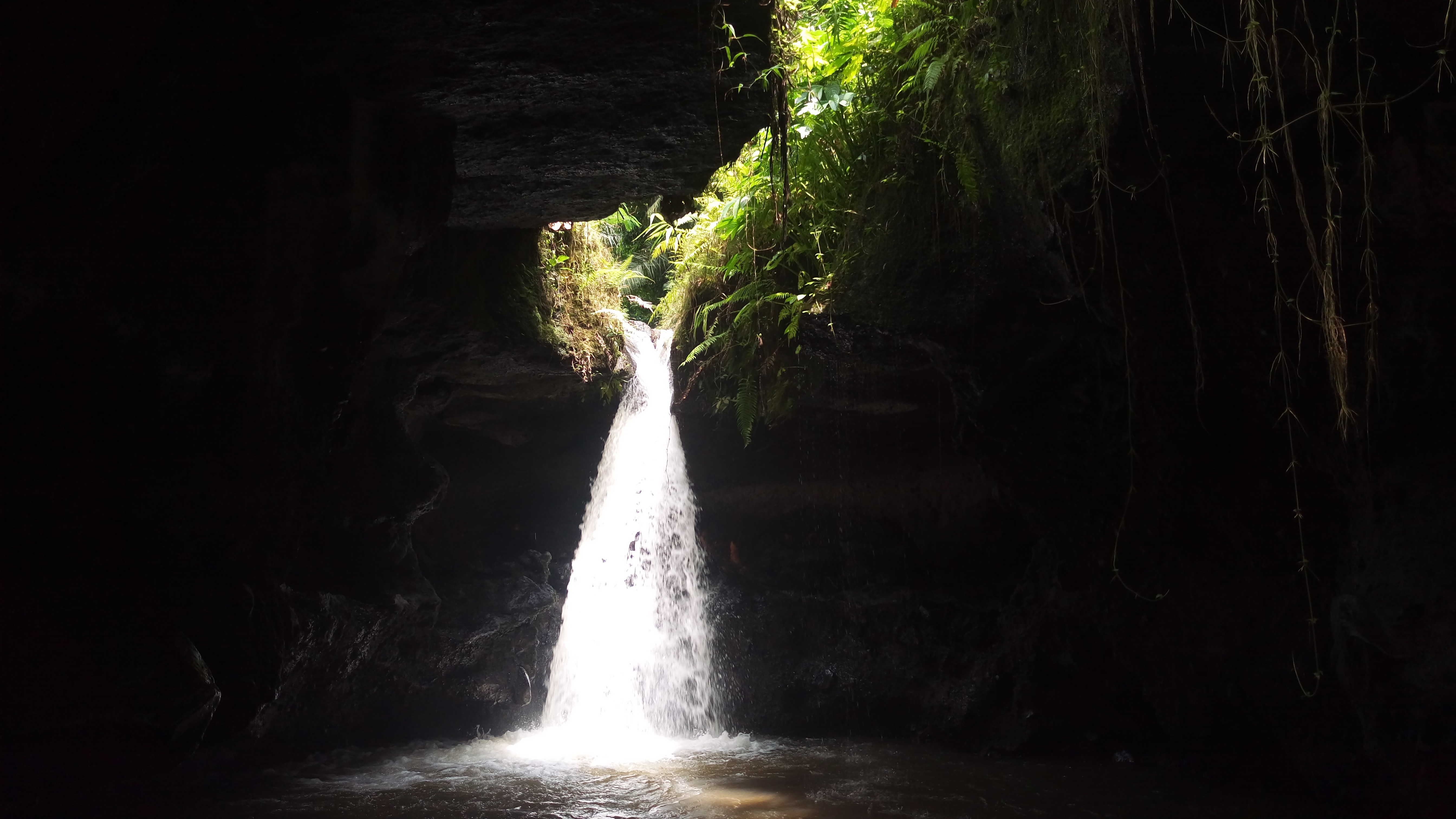 The tiny but powerful waterfall hidden in a cave